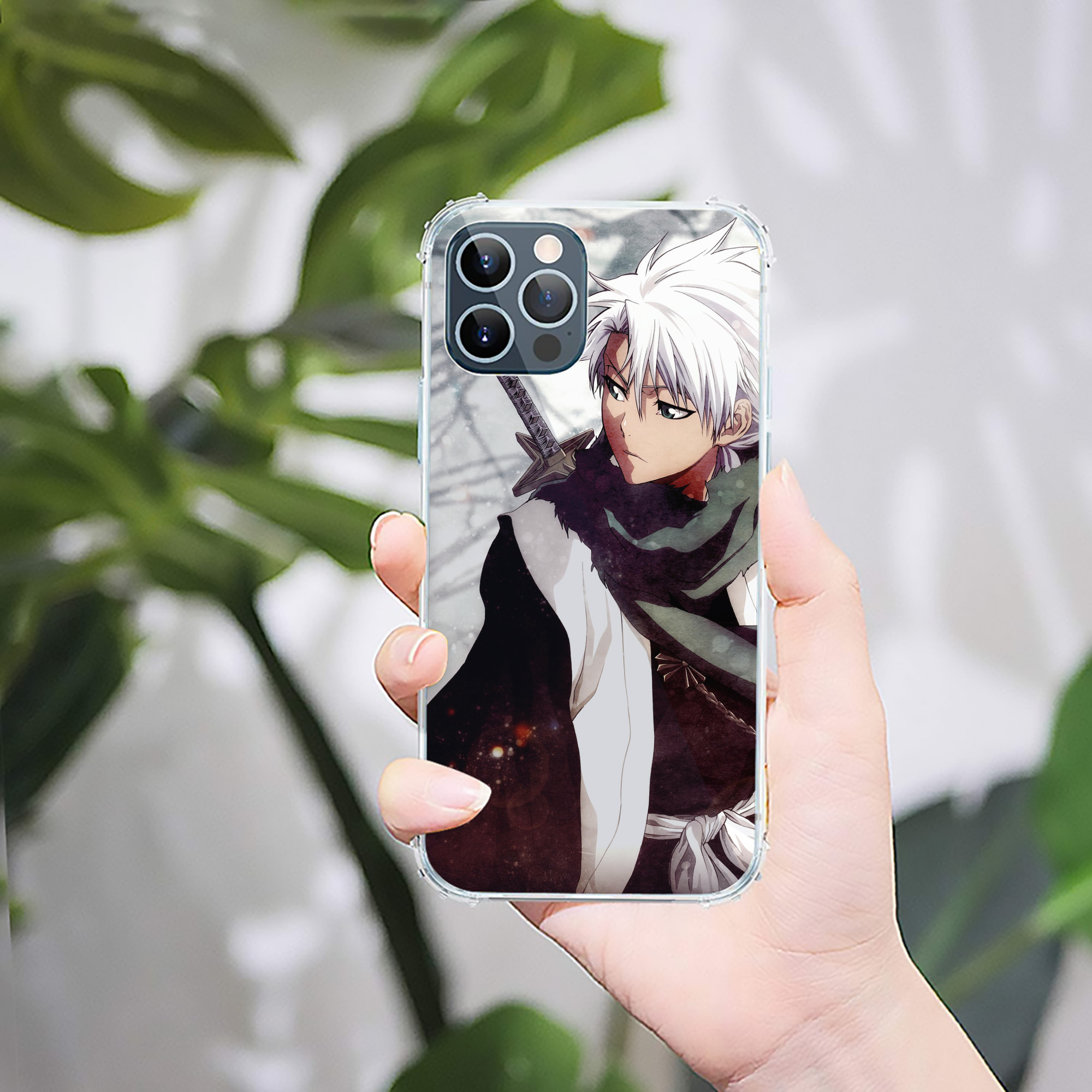（画像用） ブリーチ BLEACH 【iPhone 12シリーズ対応】透明スマホケース（クリアソフトケース）